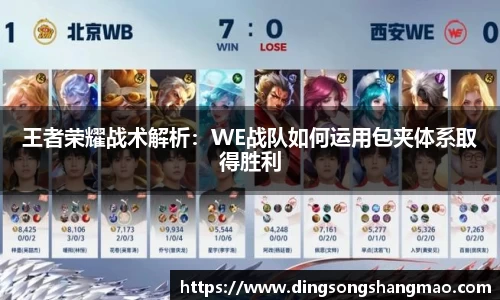 王者荣耀战术解析：WE战队如何运用包夹体系取得胜利