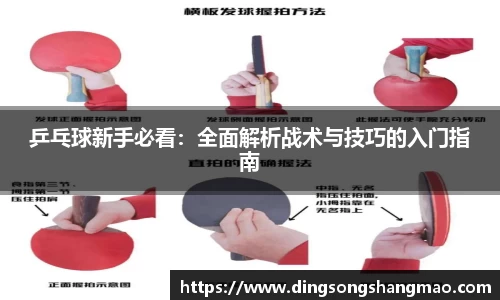 乒乓球新手必看：全面解析战术与技巧的入门指南